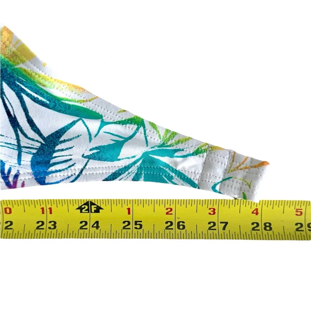 NWOT Tommy Bahama Rainbow Fronds Halter Bandeau Top